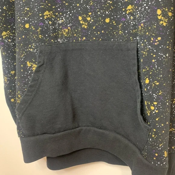 Los Angeles Lakers short sleeve hooded sweatshirt. Mens. NBA. Good condition XXL - Picture 3 of 7